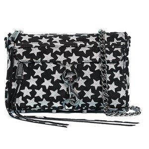 Rebecca Minkoff Women's Mini Glitter Star Crossbody